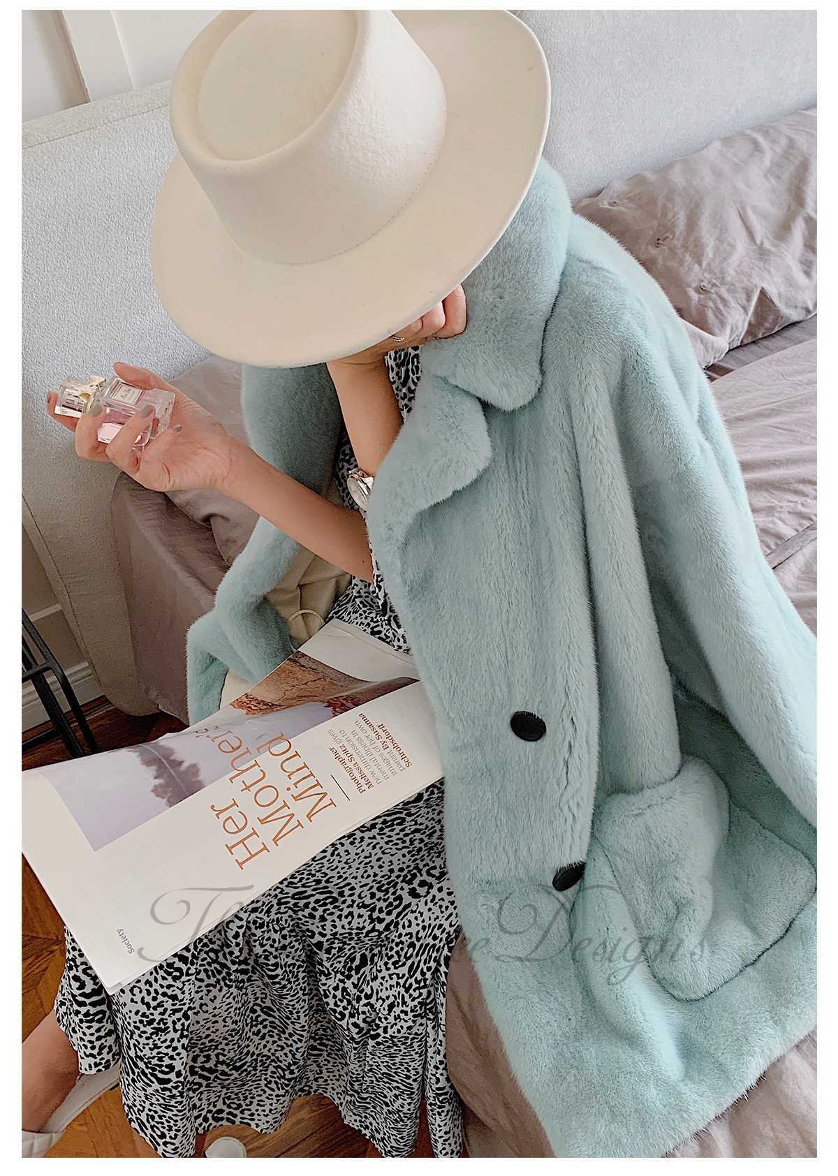 Danish mink fur coat
