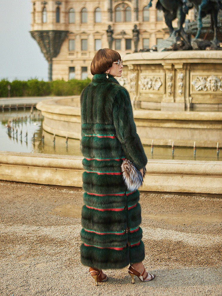 Sable fur coat