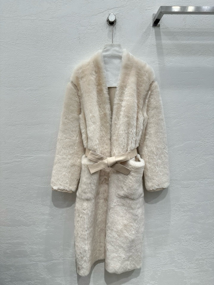 Sheepskin coat
