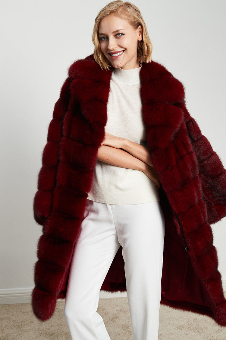 Sable fur coat