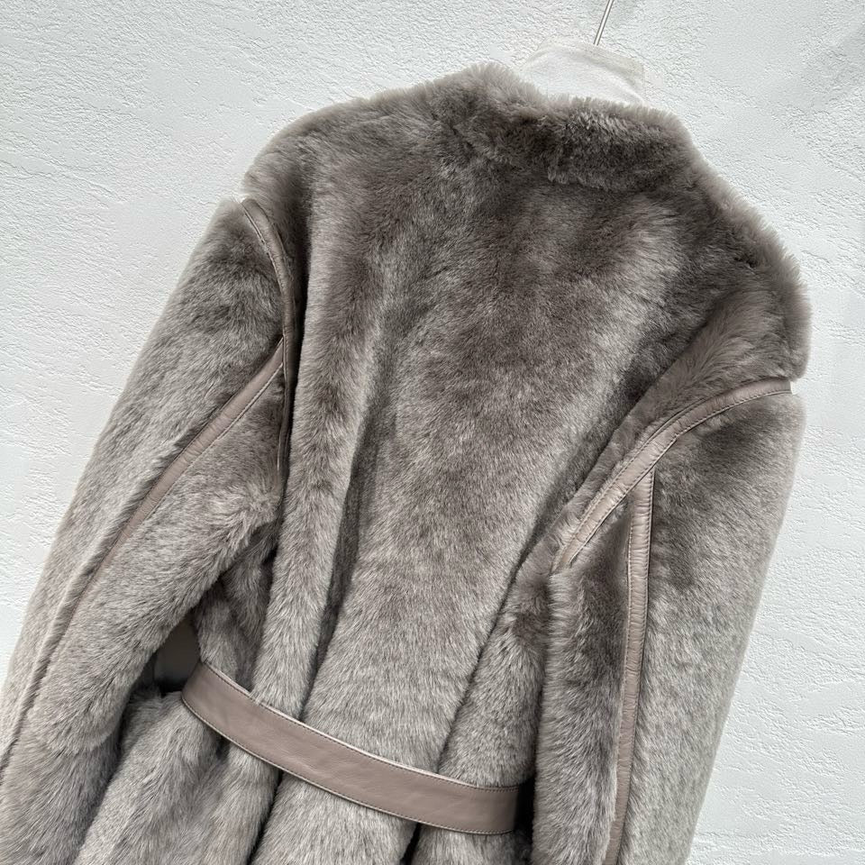 Sheepskin coat