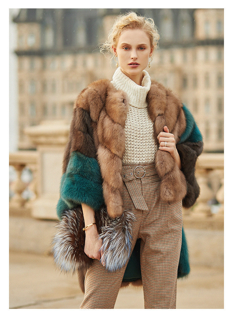 Sable fur coat