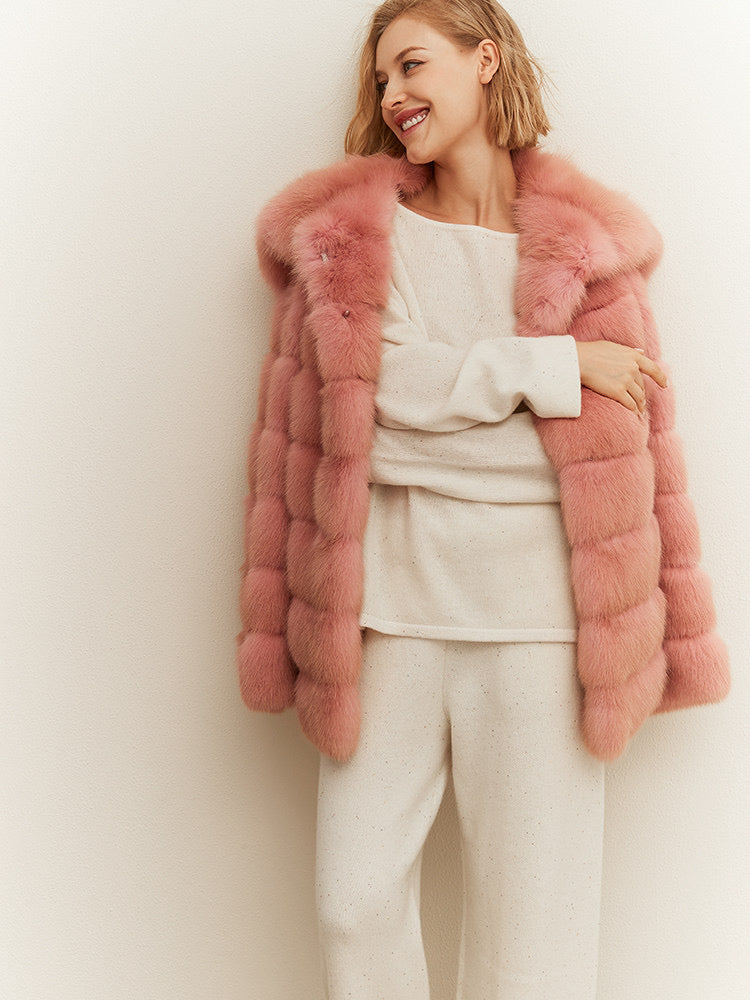 Sable fur coat