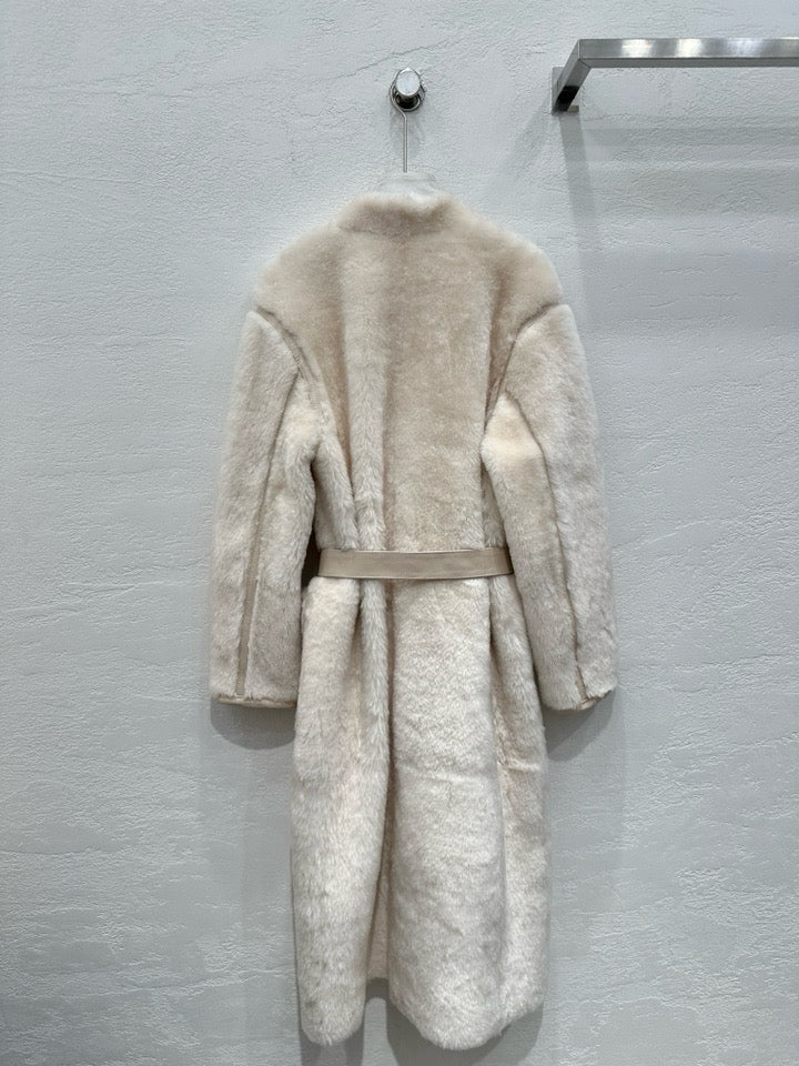 Sheepskin coat