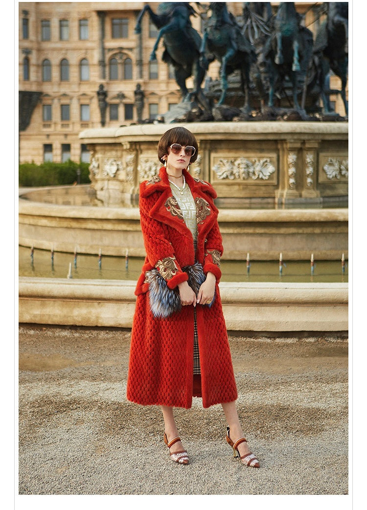Danish mink fur coat