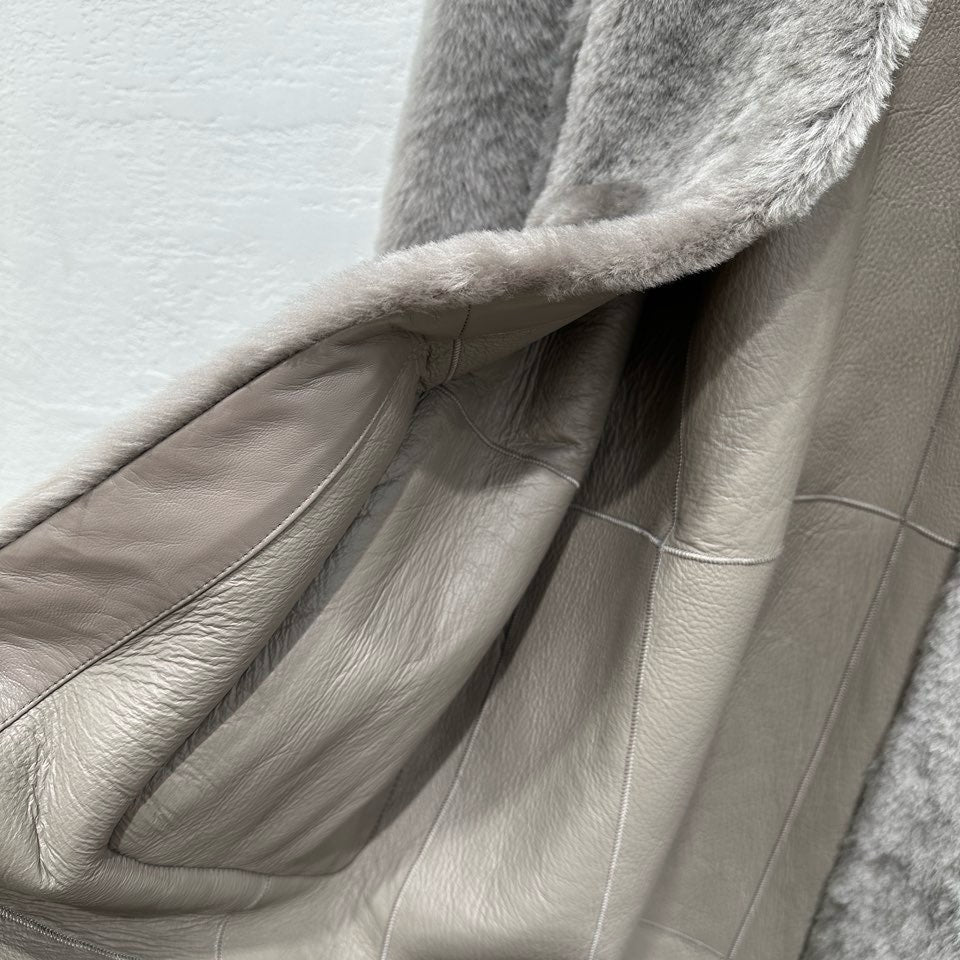 Sheepskin coat