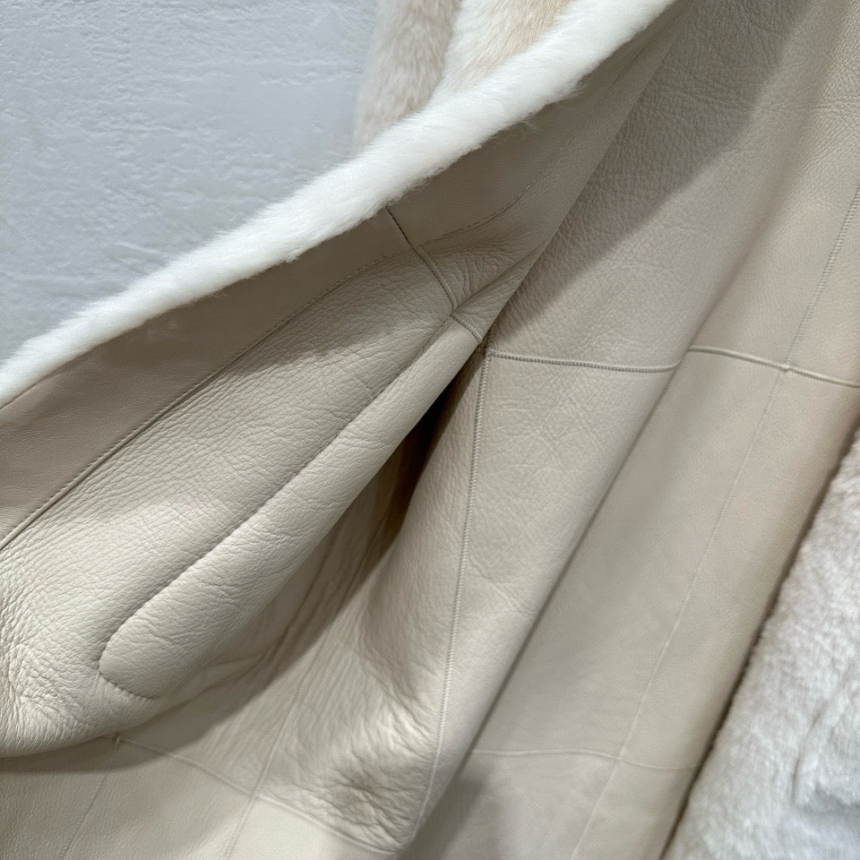 Sheepskin coat