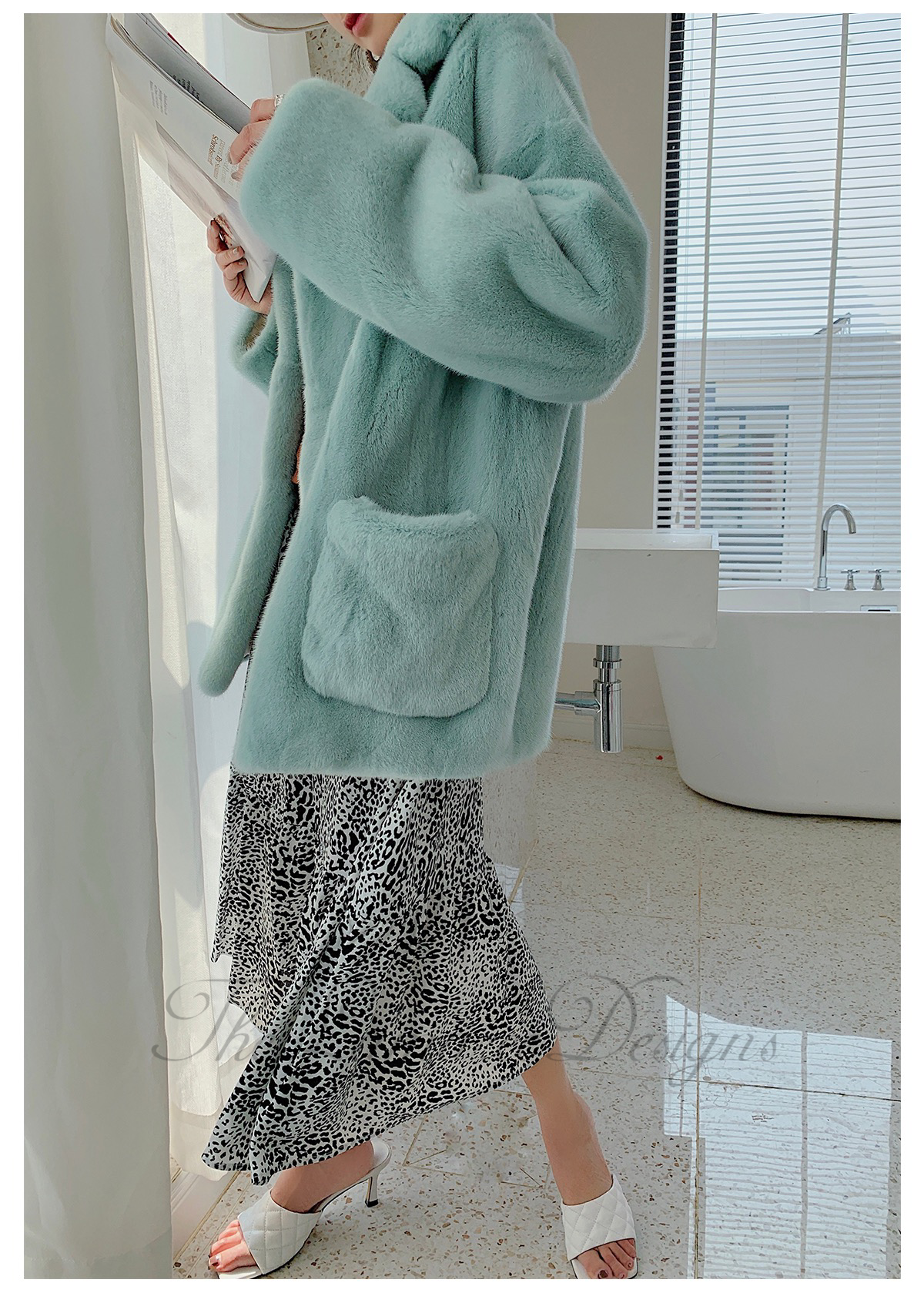 Danish mink fur coat