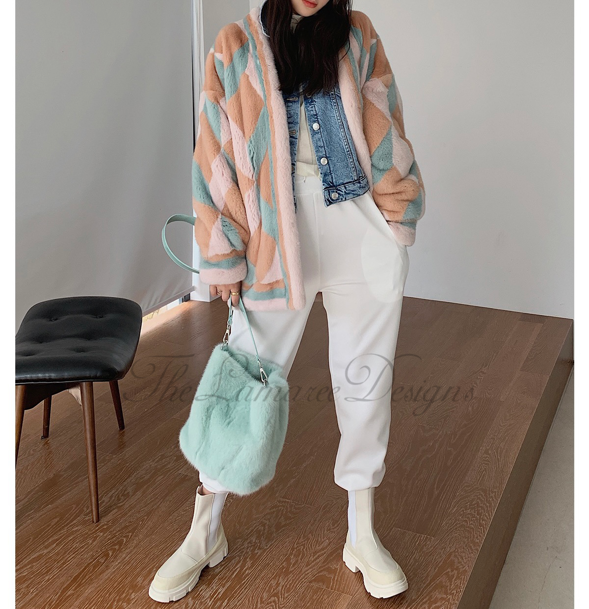 Danish mink fur coat