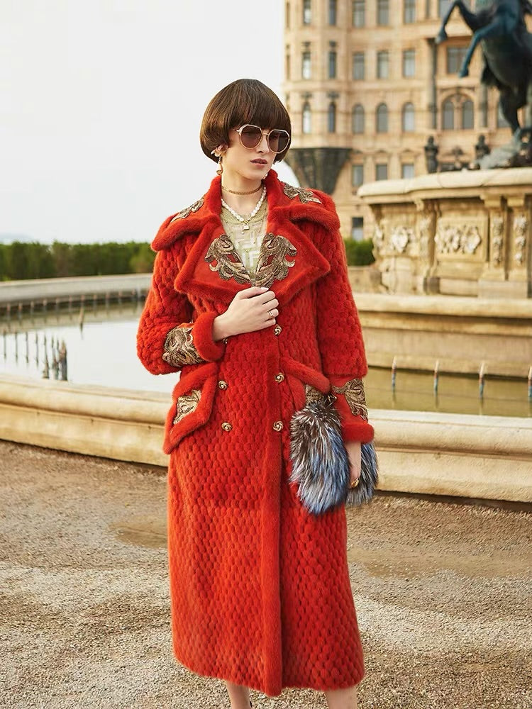 Danish mink fur coat