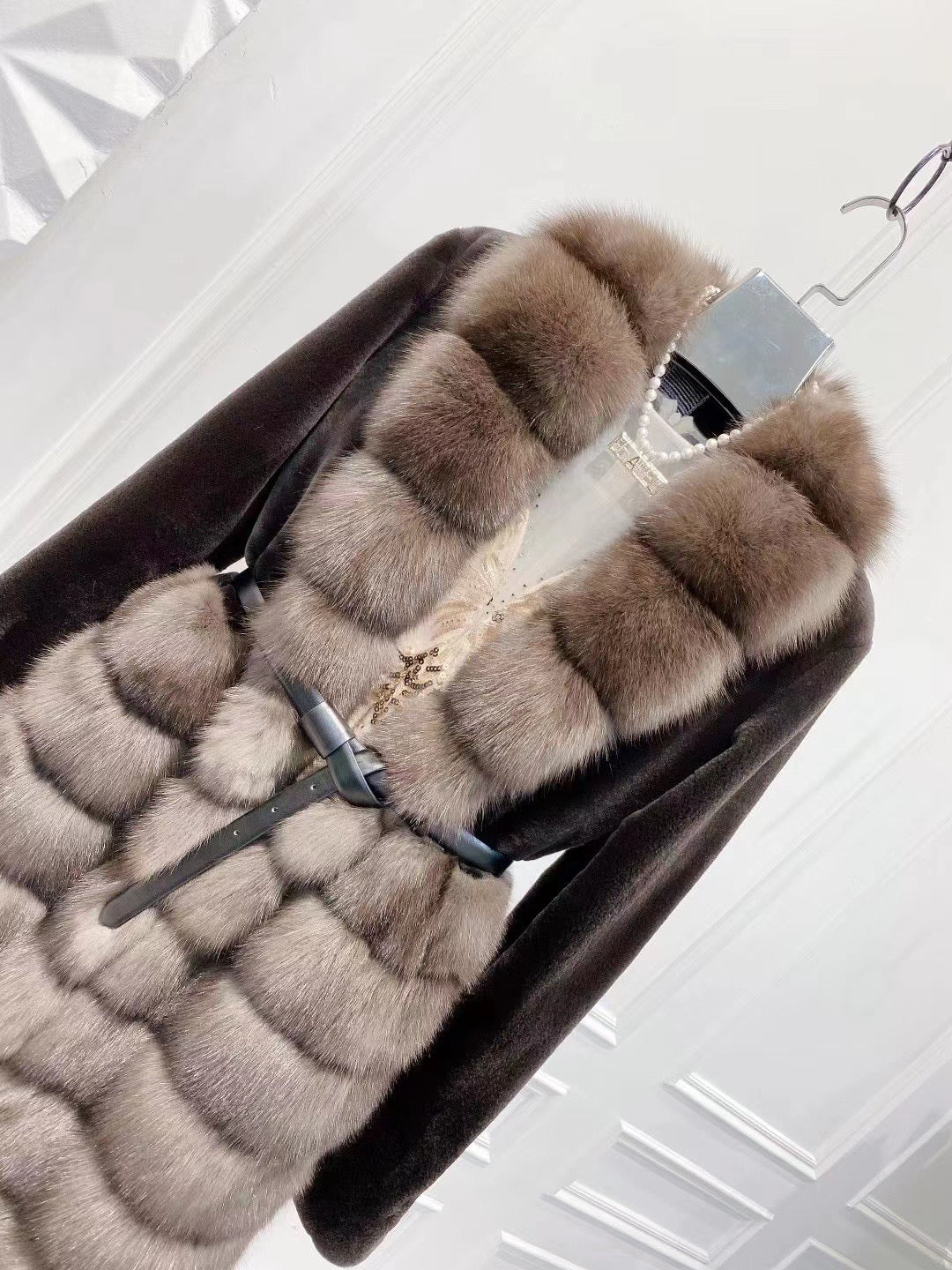 Sable fur coat