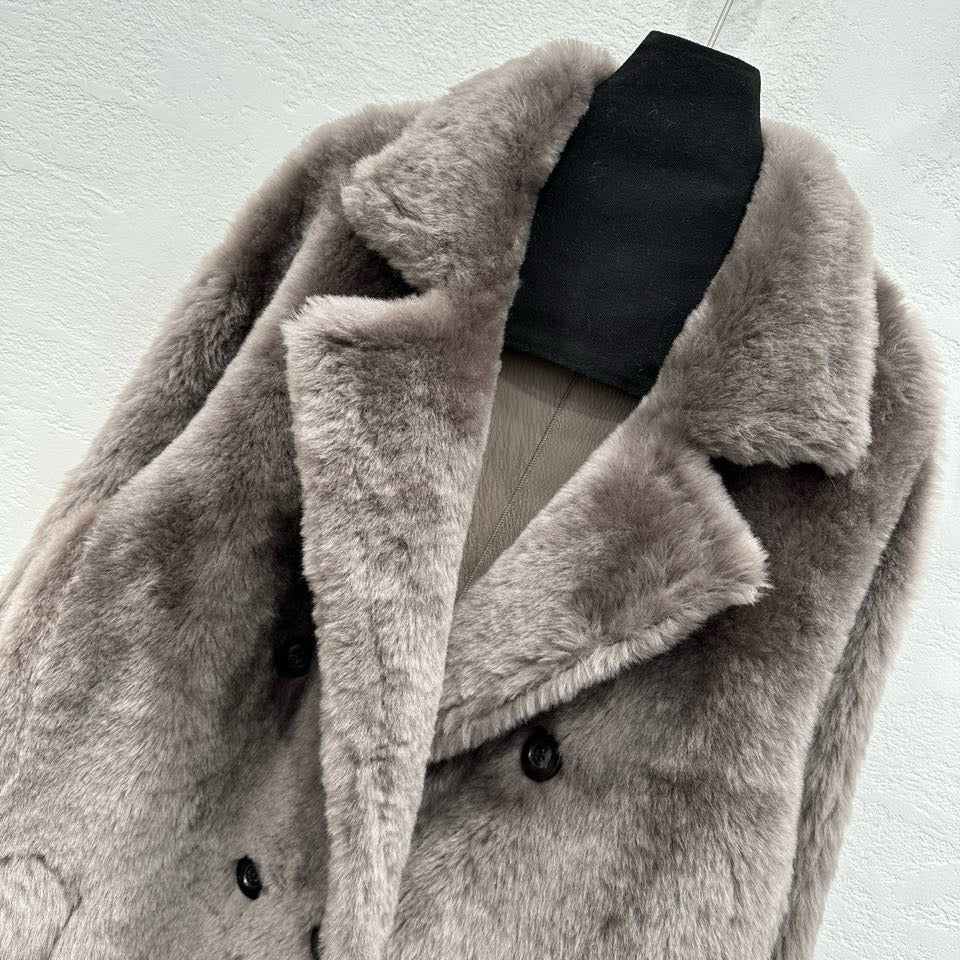 Shearling coat