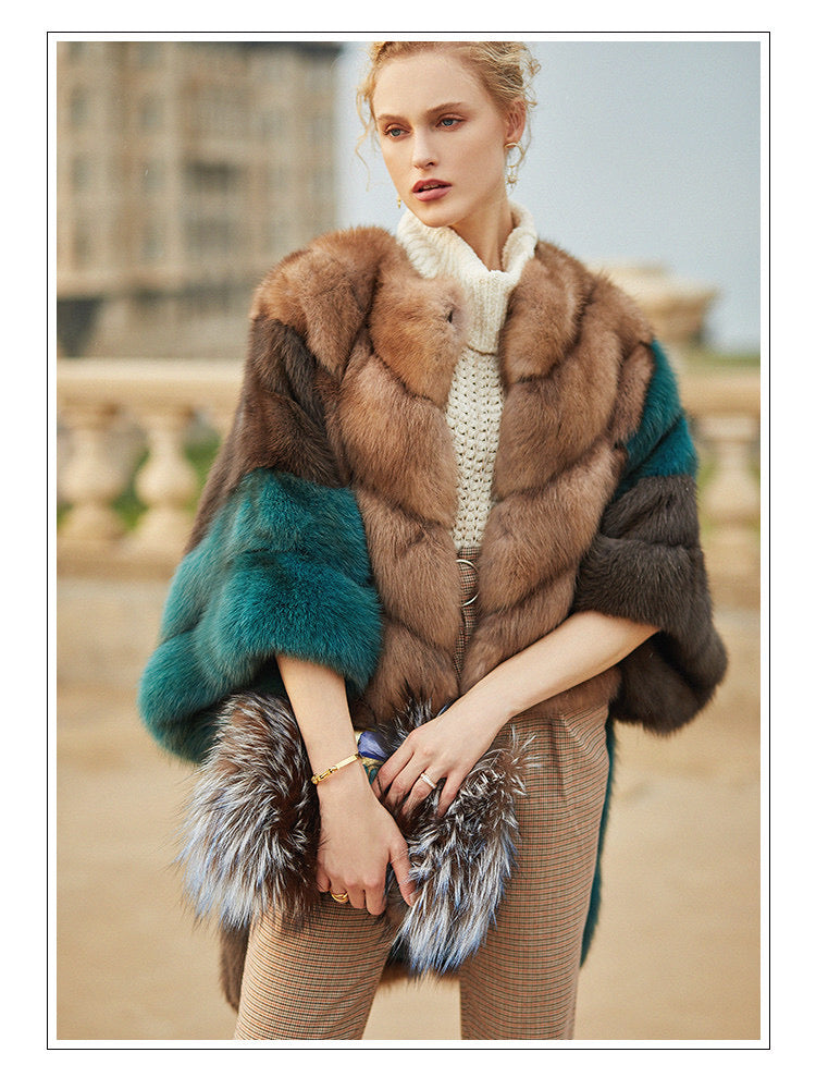 Sable fur coat