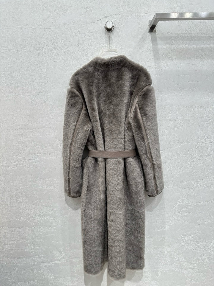 Sheepskin coat