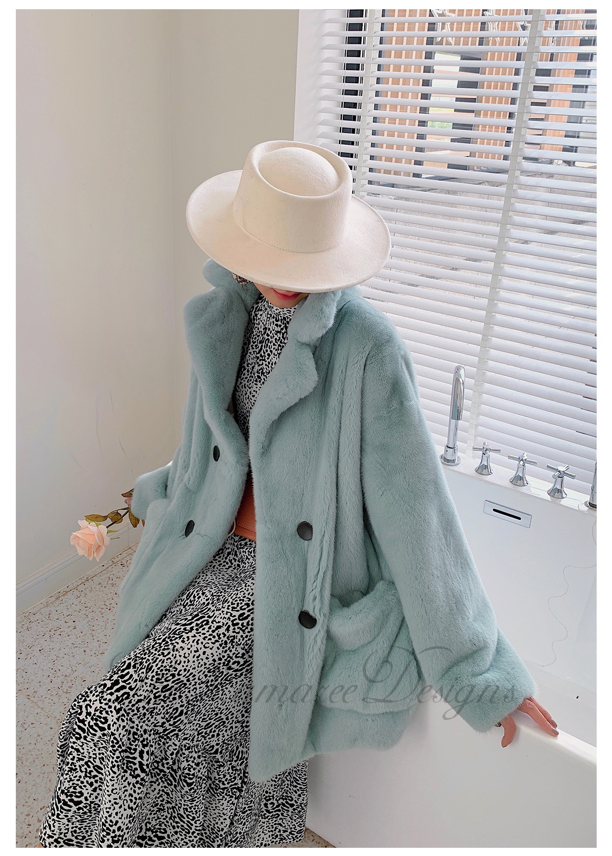Danish mink fur coat