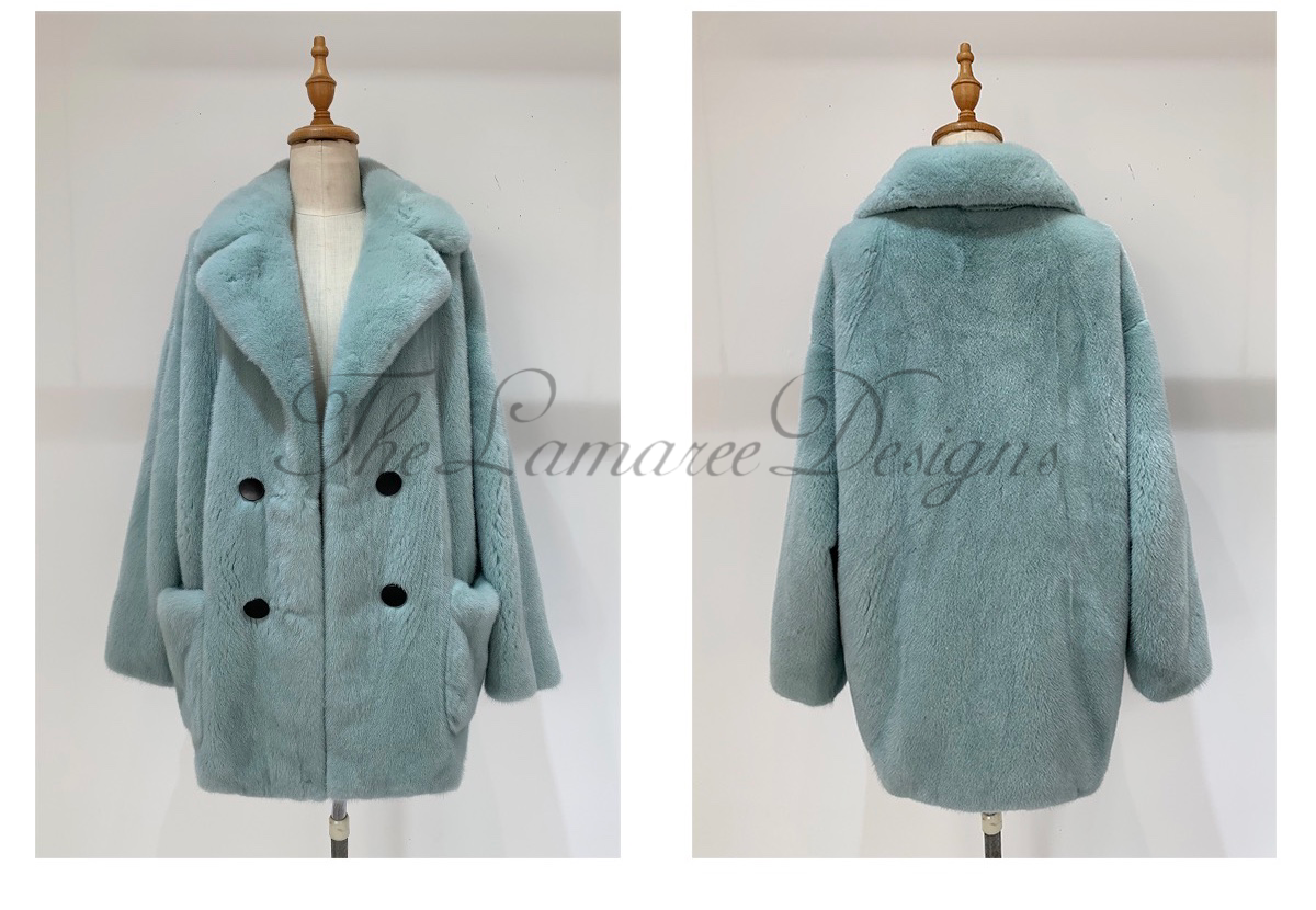 Danish mink fur coat