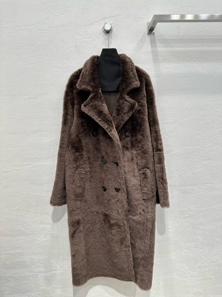 Shearling coat
