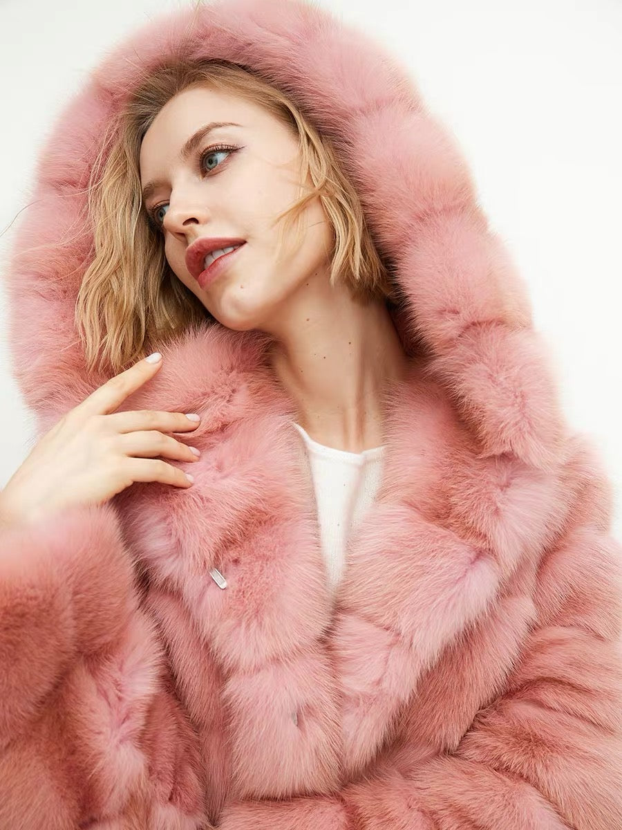 Sable fur coat