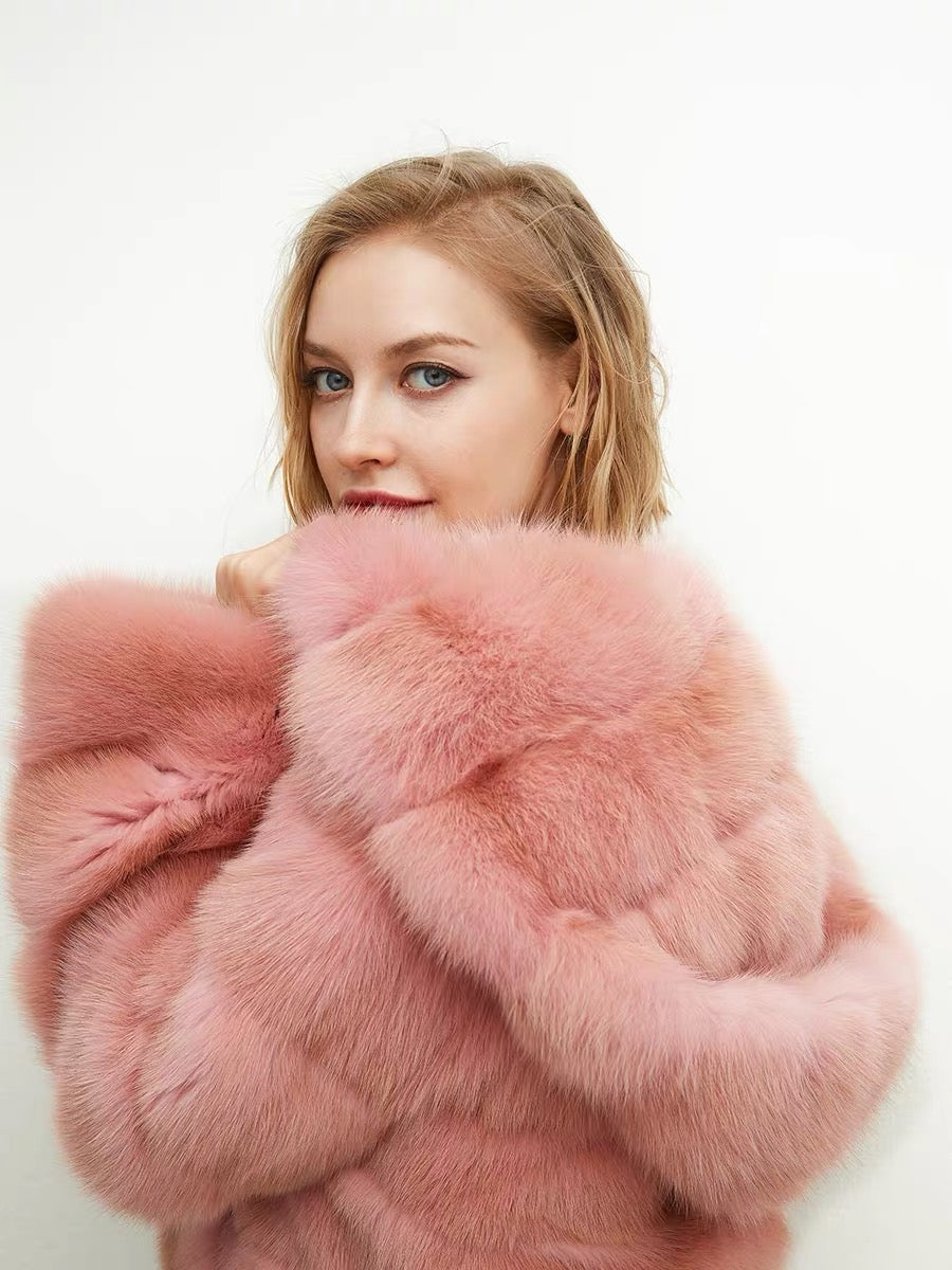 Sable fur coat