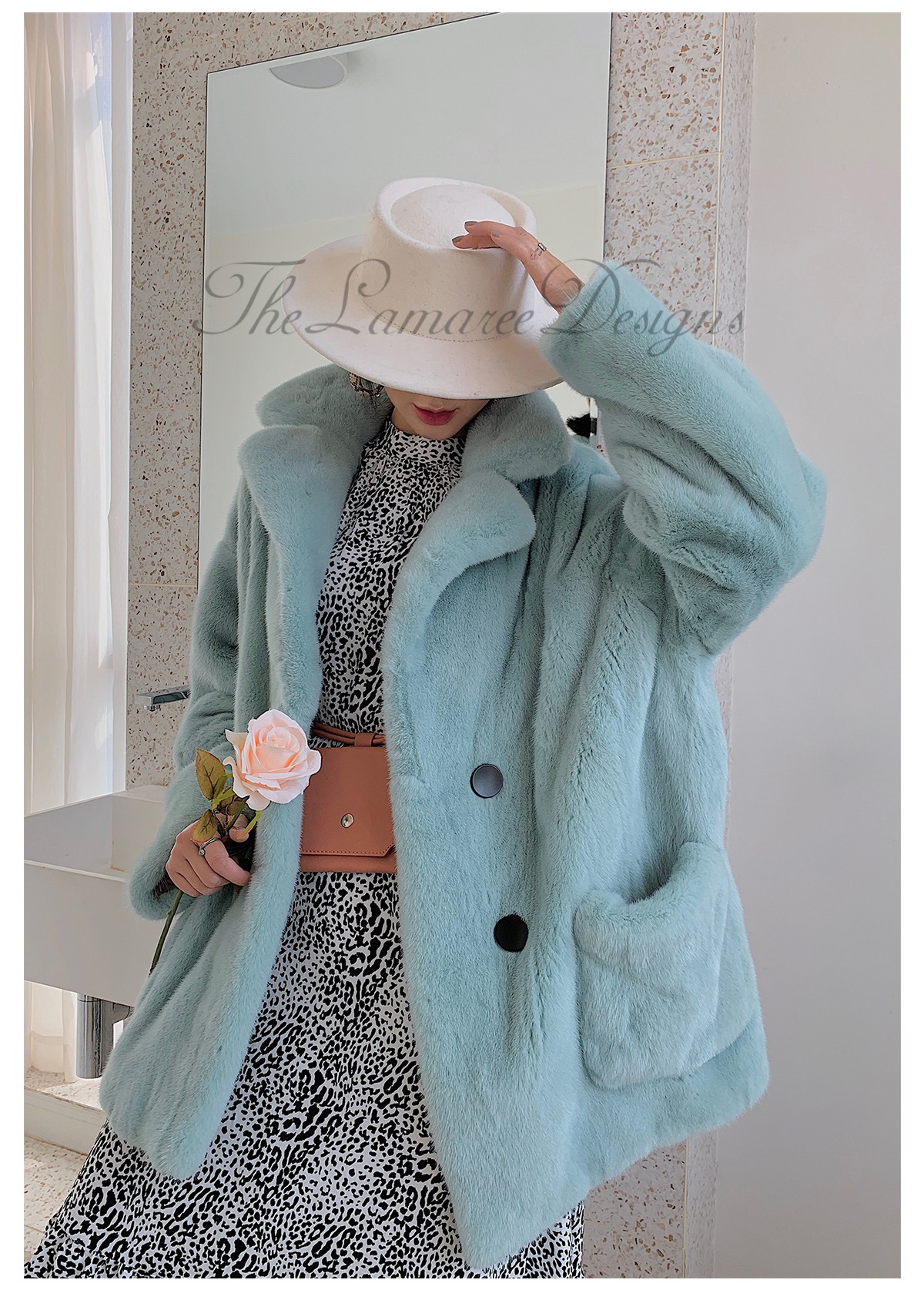 Danish mink fur coat