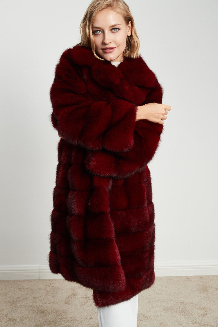 Sable fur coat