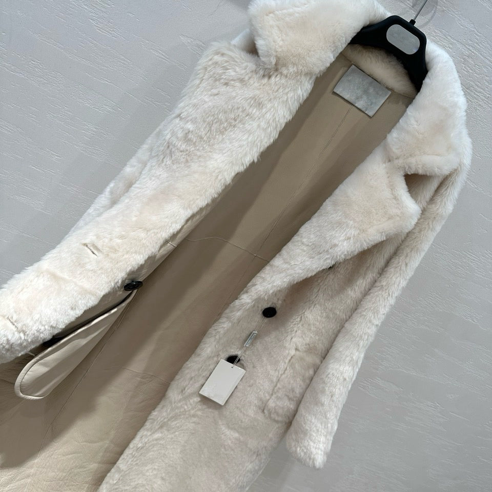 Shearling coat
