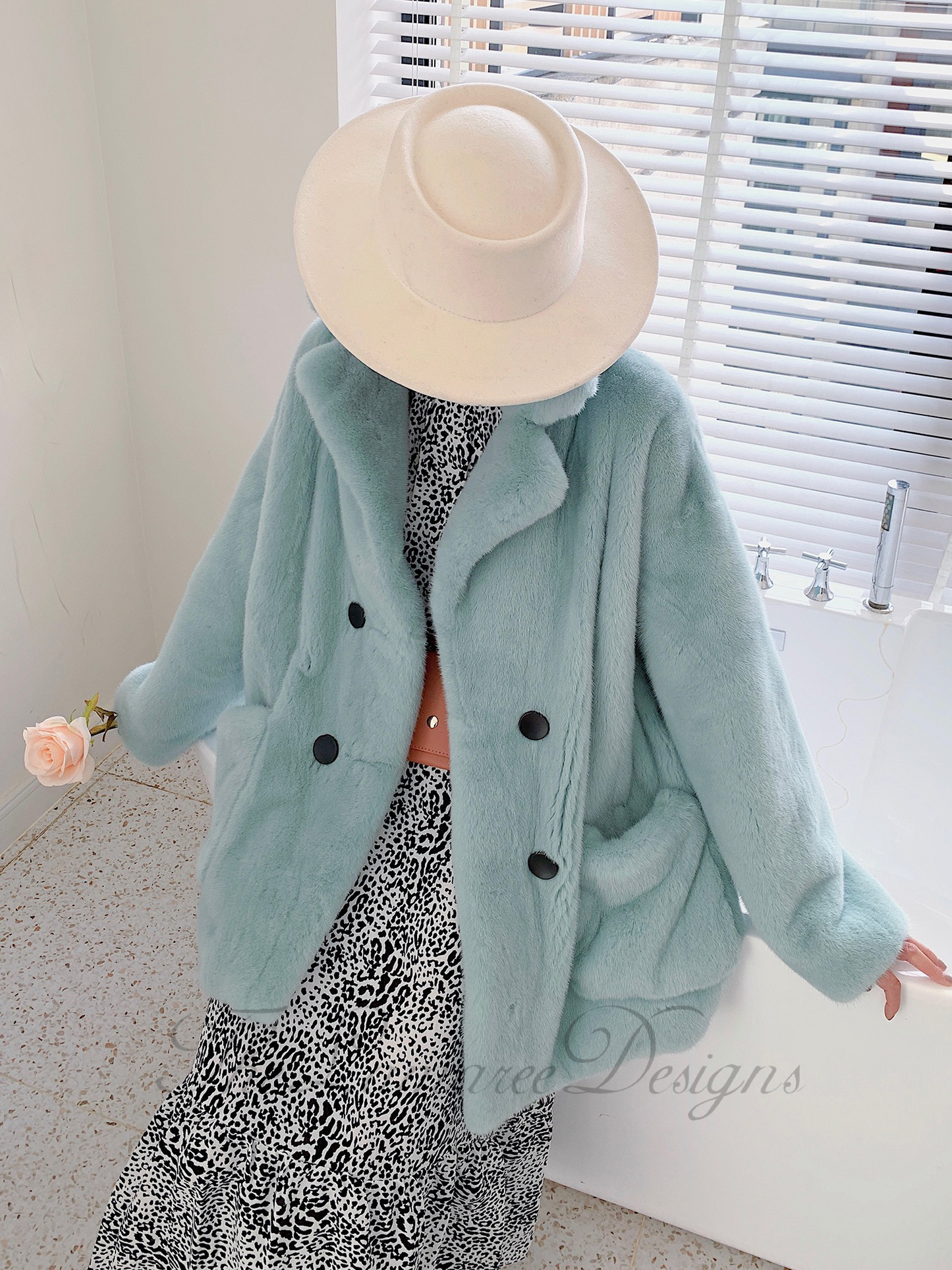 Danish mink fur coat