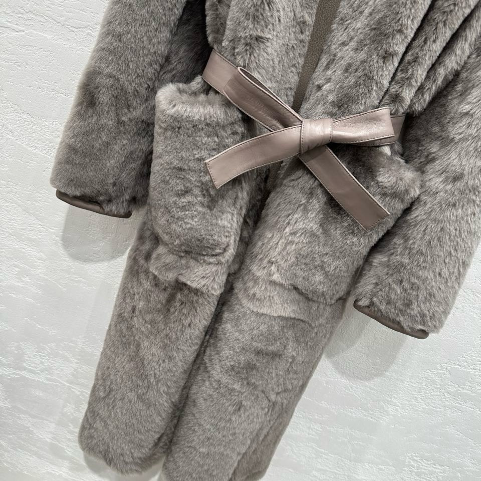 Sheepskin coat