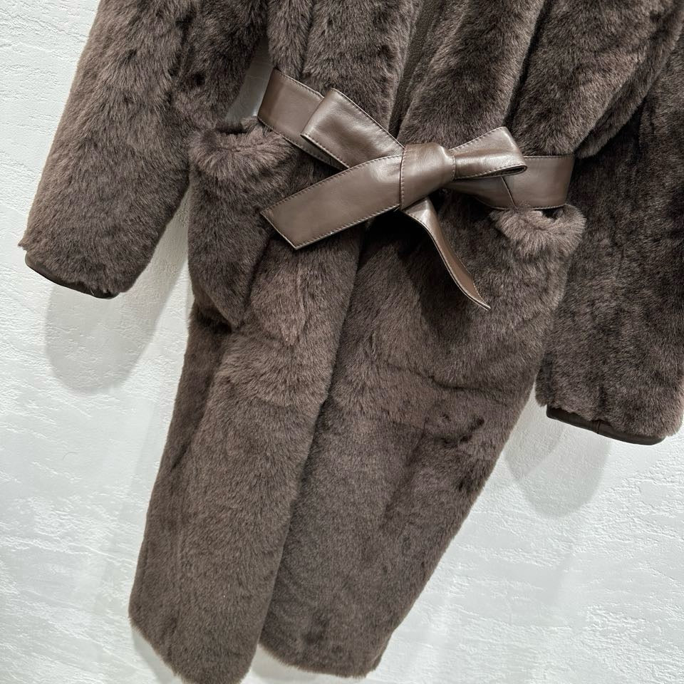 Sheepskin coat