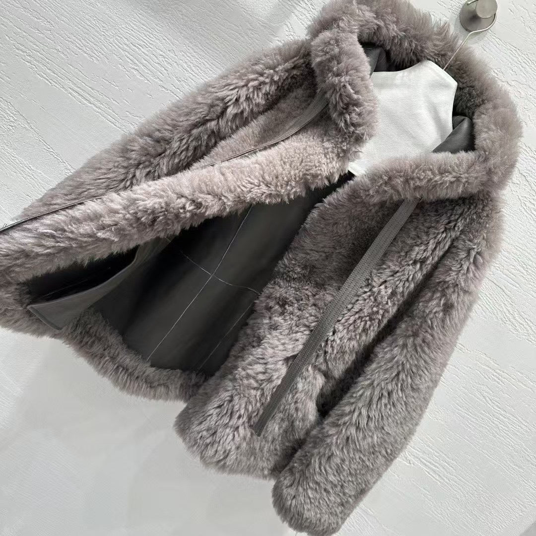 Sheepskin jacket