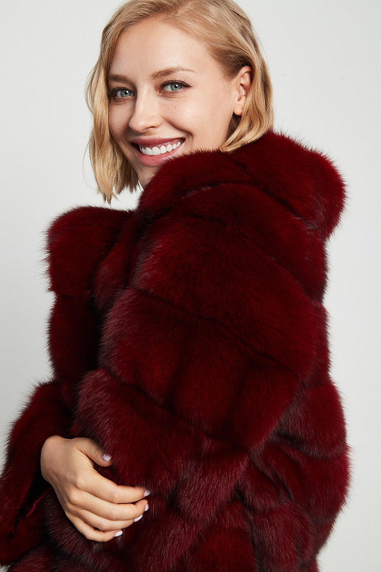 Sable fur coat
