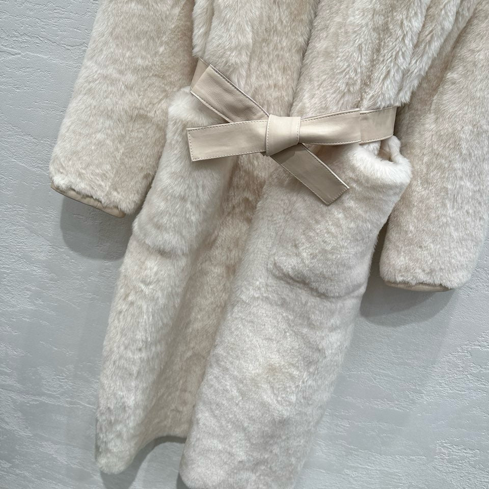 Sheepskin coat