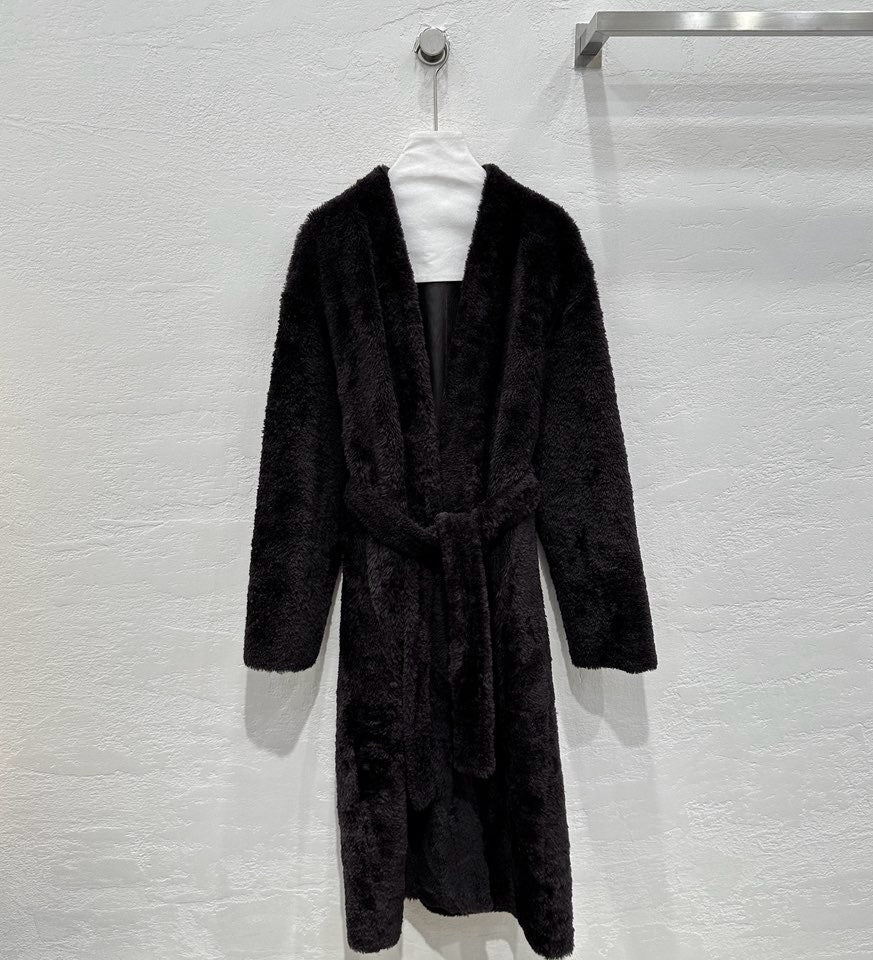 Sheepskin coat