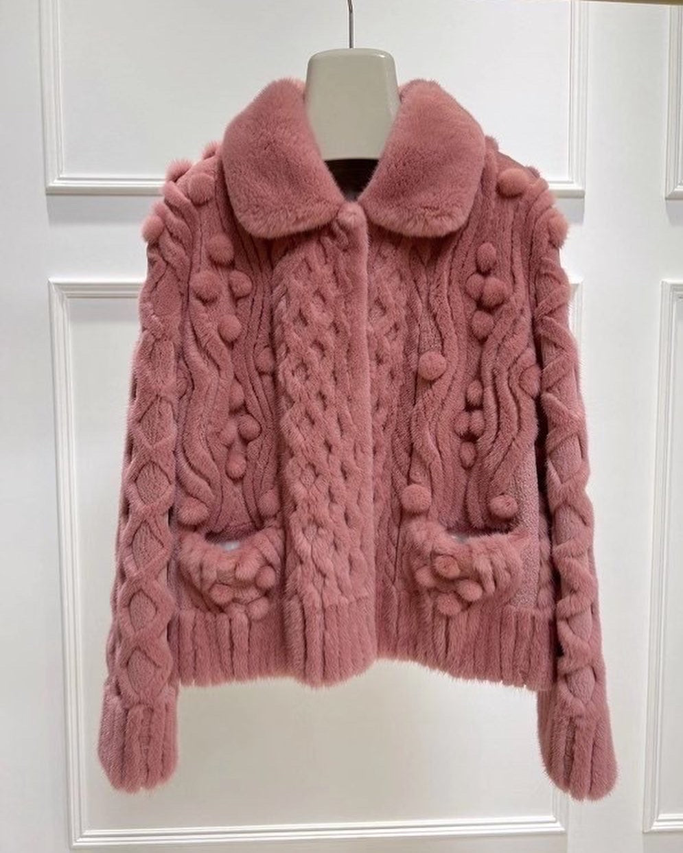 Danish mink fur coat