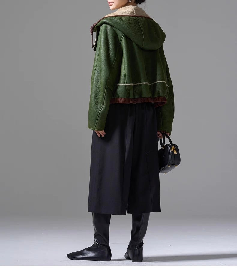 Sheepskin jacket