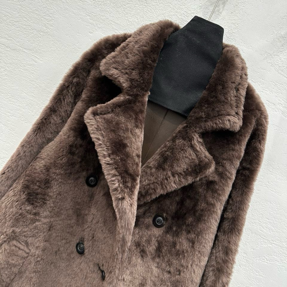 Shearling coat