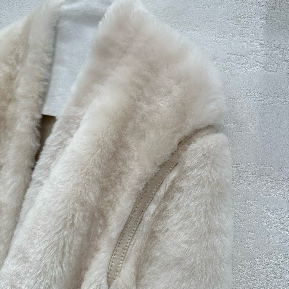 Sheepskin coat
