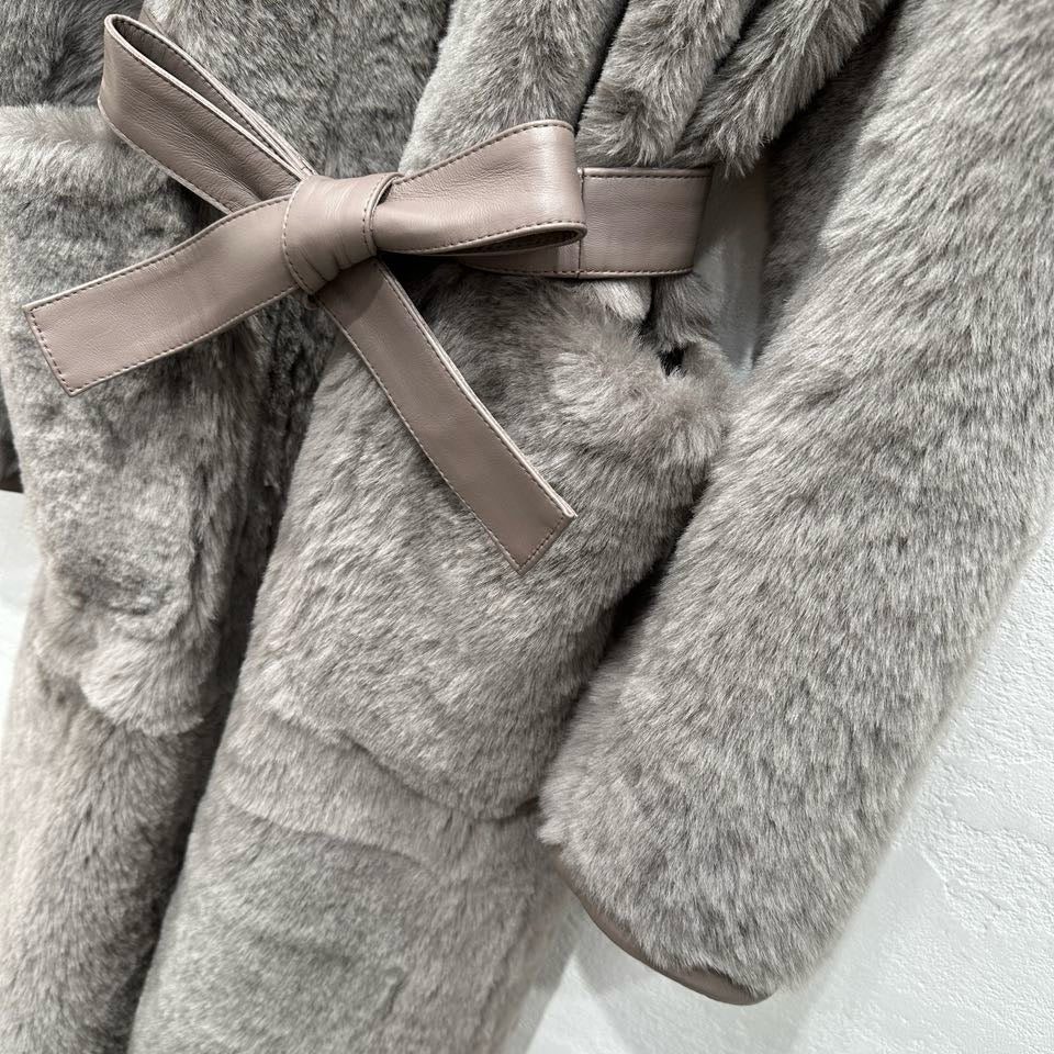 Sheepskin coat