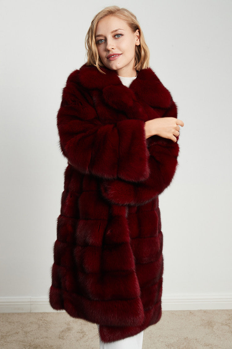 Sable fur coat
