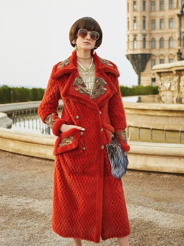 Danish mink fur coat
