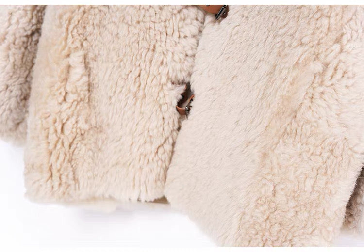 Sheepskin coat
