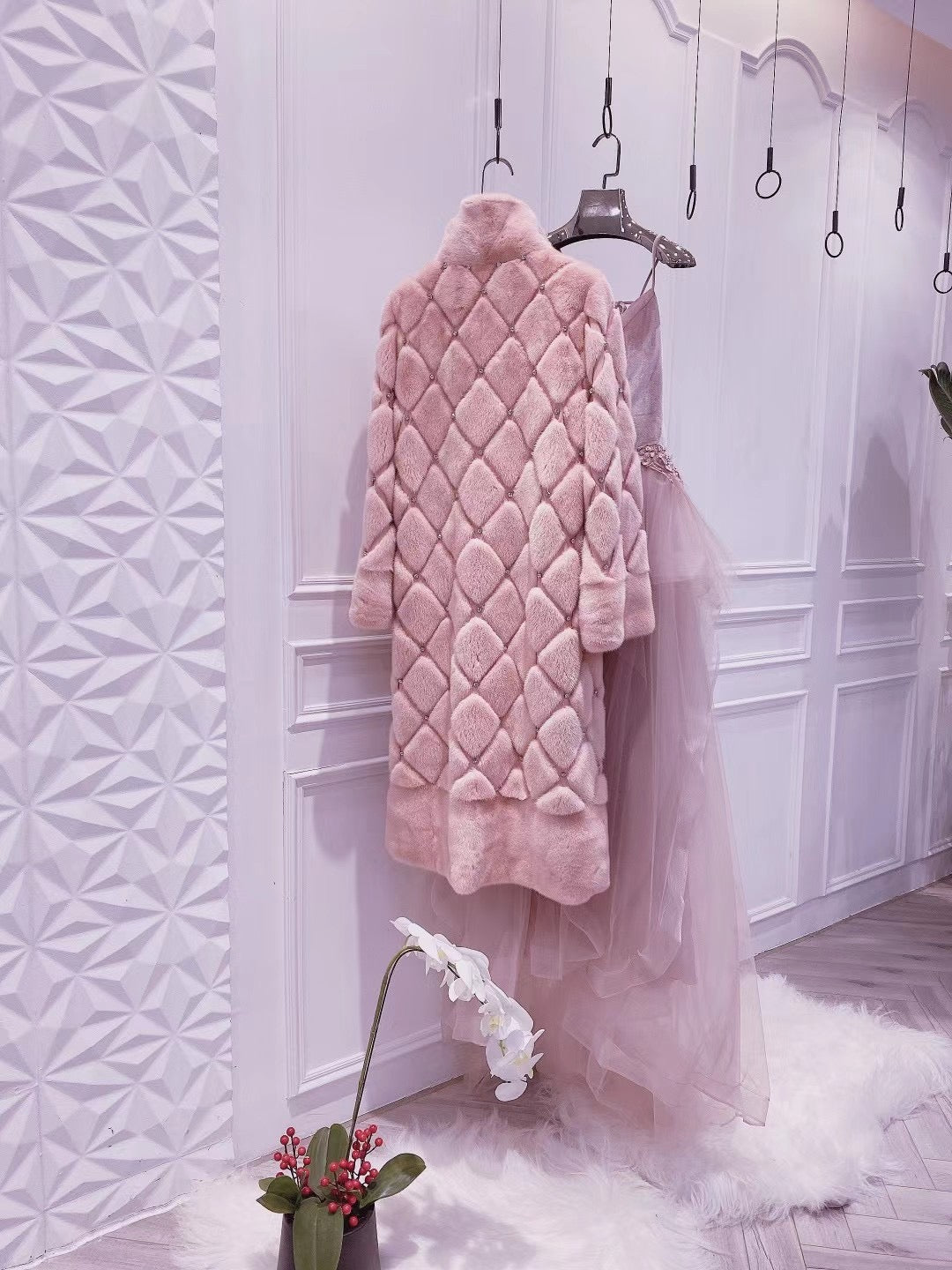 Danish mink fur coat