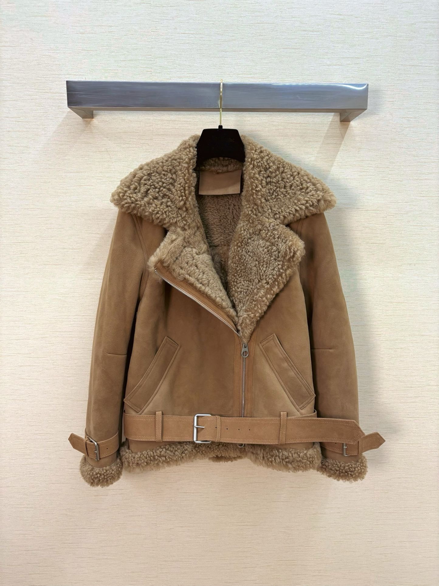 Sheepskin jacket