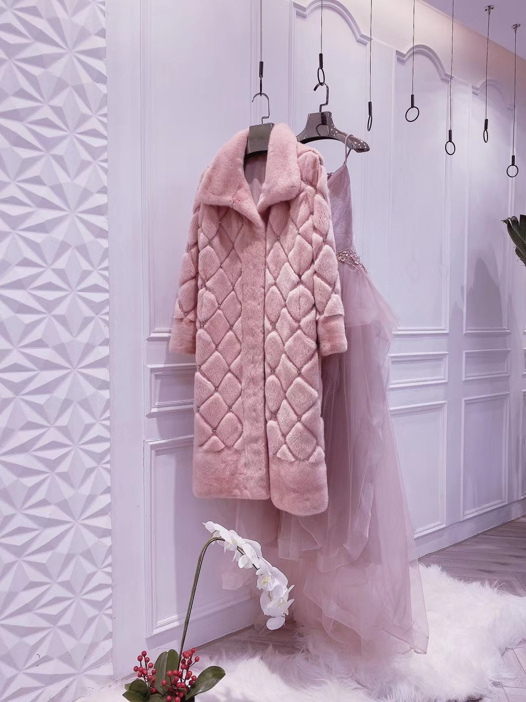 Danish mink fur coat