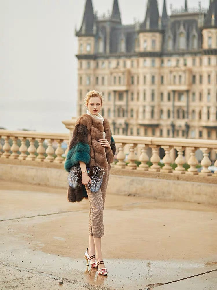 Sable fur coat