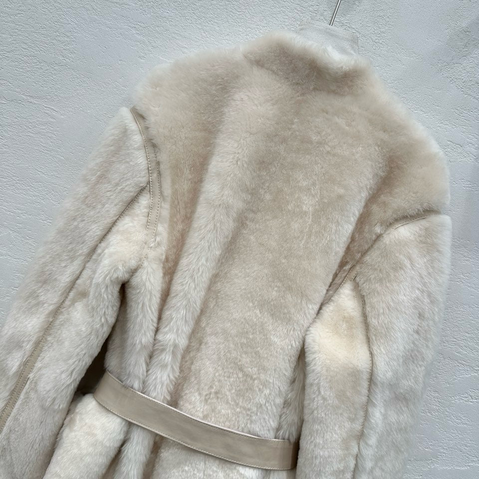 Sheepskin coat