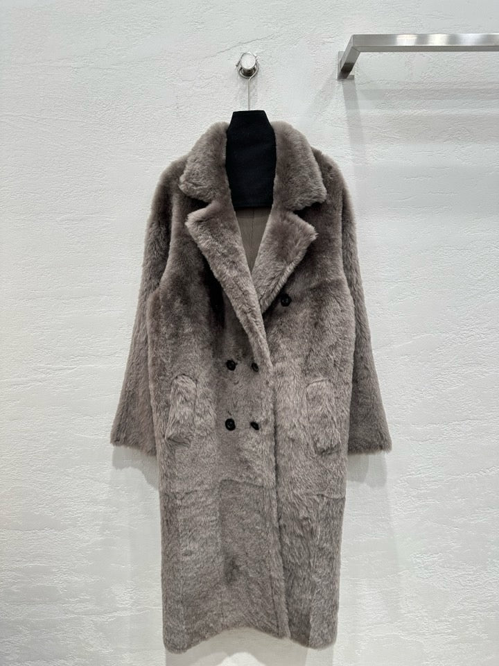 Shearling coat