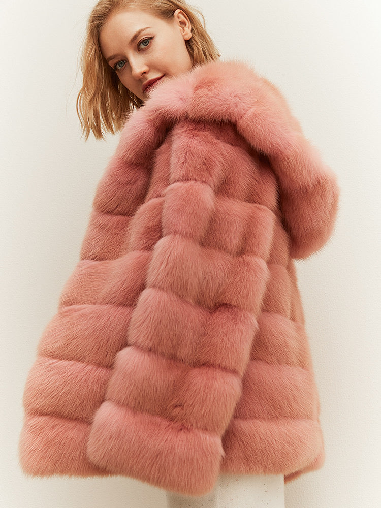 Sable fur coat