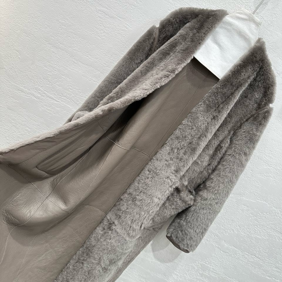 Sheepskin coat