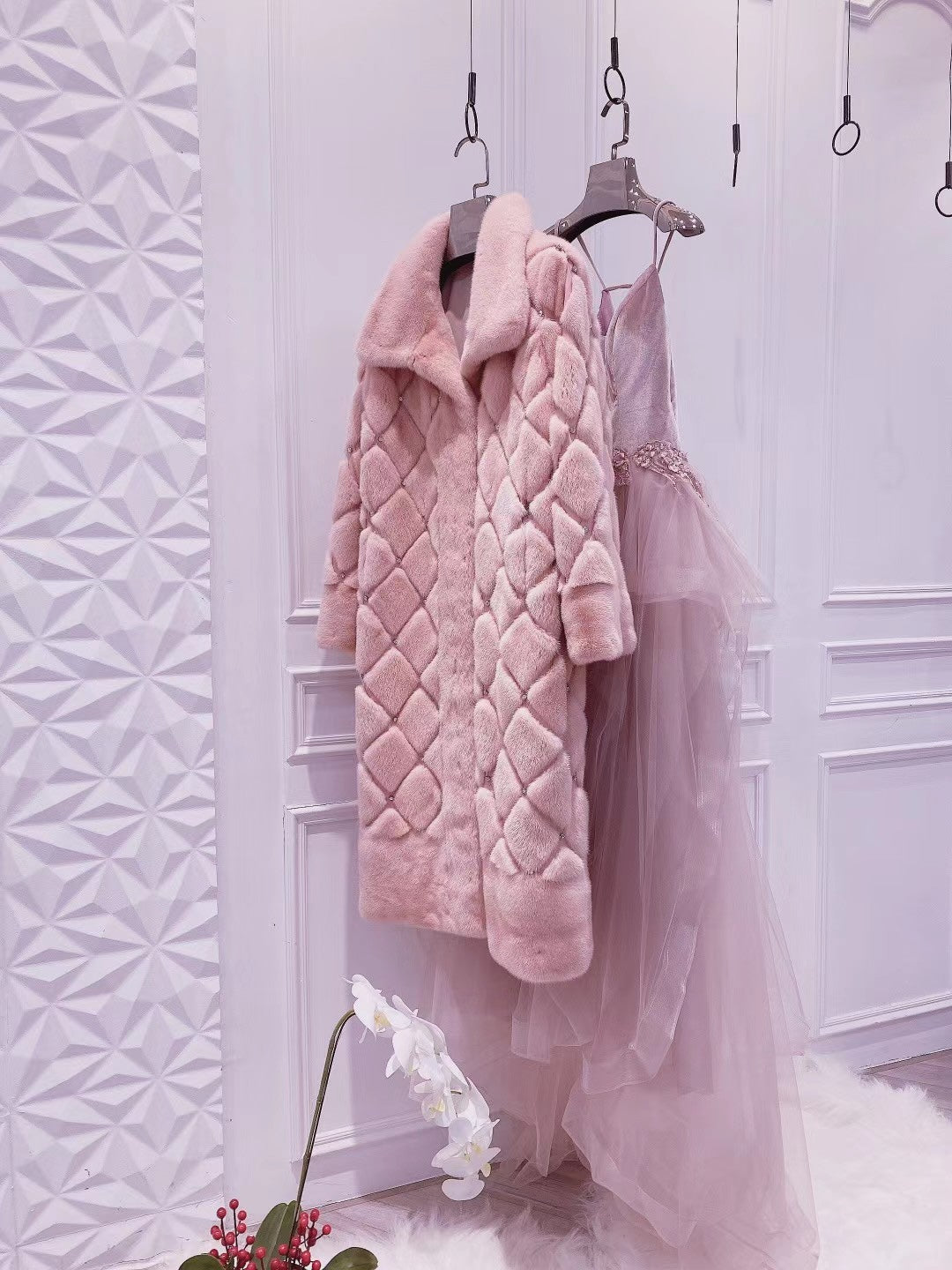 Danish mink fur coat